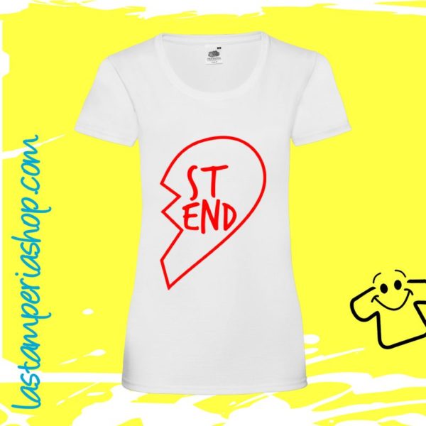 Donna - Besta friends - Cuore parte destra
