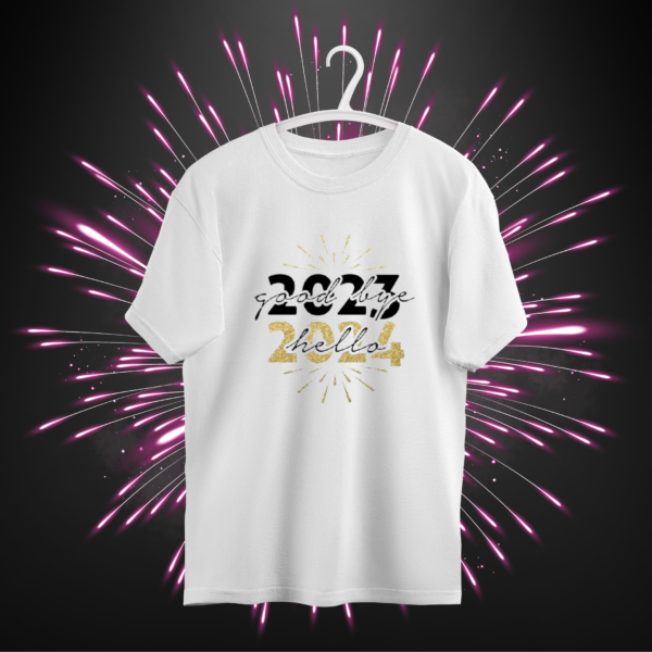 GOODBYE 2023 - HELLO 2024 bis-maglia capodanno