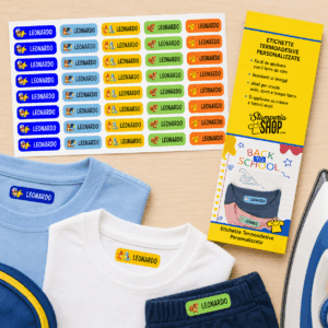 Set Etichette per abbigliamento Termosaldanti (40 Pezzi)
