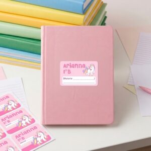 Set Etichette per Quaderni e Libri (20 pezzi)